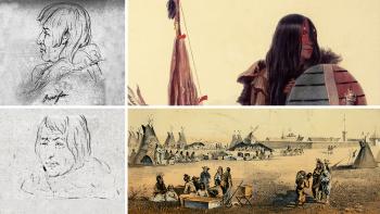 Crazy Bear, Assiniboine Chief